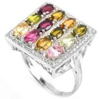 ราคา แหวนพลอยธรรมชาติแท้ ทัวร์มาลีน (7181176447)