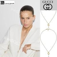 ราคา shopee ใหม่ถูกที่สุดของแท้ สร้อยคอ Gucci Blondie crystal necklace (27923615650)