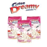ราคา ดรีมมี่ วิปปิ้งครีม ชนิดหวาน 500 ก. แบบ 3 ถุง (Dreamy Whipping Cream,สีชมพู ,สูตรหวาน ,วิปปิ้งครีมหวาน (29626722996)