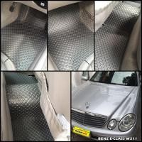 ราคา พรมปูพื้นรถยนต์ Mercedes-Benz E-CLASS W211 ลายกระดุมยางEVA(พื้นเรียบ+ตีนตุ๊กแก) (806938418)