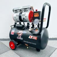 ราคา Handyman ถังลม ปั๊มลม ปั๊มลมโรตารี่ ปั๊มลมออยฟรี 30 ลิตร กำลัง 1,200W มอเตอร์ทองแดง 100% เสียงเงียบ ไม่ต้องใช้น้ำมัน (24056607389)