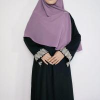 ราคา ผ้าคลุมใหญ่ ฮิญาบมามา ใหญ่ ปกปิดเอารัต ผ้าชีฟอง สวมสำเร็จรูป ผ่าหน้า ฮิญาบคุณครู ศาสนา นักเรียนมุสลิม สีพื้น สีละมุน (24082938960)