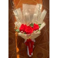 ราคา ช่อสีขาวดอกกุหลาบแดงช่อเปล่าธนบัตรช่อรับปริญญาช่อปัจฉิม (23121076644)