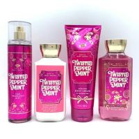 ราคา #แท้ #พร้อมส่ง #แบ่งขาย Bath & Body Works Fine Fragrance Mist 10 ml. and Body Cream 20 ml. #TWISTEDPEPPERMINT (14668818001)