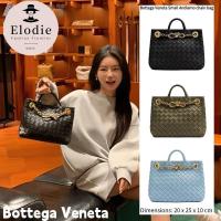 ราคา บอตเตก้า เวเนต้า Bottega Veneta Small Andiamo chain bag กระเป๋าถือ Lambskin BV (28776345538)
