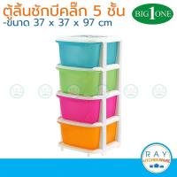 ราคา Big one ตู้ลิ้นชักพลาสติก 4 ชั้น *ขนาดเอกสาร A4* (สินค้ายังไม่ได้ประกอบ) เก๊ะลิ้นชัก ตู้ลิ้นชักบีคลิ๊ก ตู้เอกสาร (5214630977)