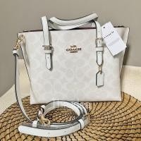 ราคา ราคา เทๆ กระเป๋าโค้ช coach ของแท้ พร้อมส่ง✅ใหม่มือ1 รุ่น mini mollie สองสาย มินิ มอลลี่ 10” หิ้ว คล้องแขน สะพานไหล่ (20841372341)