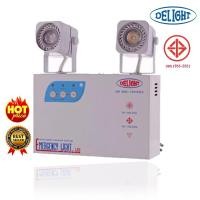 ราคา DELIGHT ไฟฉุกเฉิน สำรองไฟ 5 ชั่วโมง LED 2x3.8 วัตต์ รุ่น DLEM-238L5 เปิดปิดอัตโนมัต แถมแบตเตอรี่+ประกัน5ปี (2733342839)