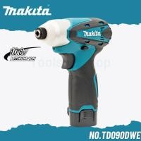 ราคา MAKITA ชุดสว่านไขควงกระแทกไร้สาย 10.8V 1/4" No.TD090DWE (24956548571)