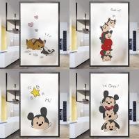 ราคา สติกเกอร์ฟิล์มใส ลายการ์ตูน ป้องกันไฟฟ้าสถิตย์ สําหรับติดกระจกหน้าต่าง ห้องน้ํา ห้องนอน (23685900553)