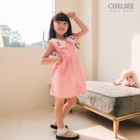 ราคา Chelsee ชุดเดรสกระโปรง เด็กผู้หญิง มีปก สีชมพู แดง ลายเชอรี่หัวใจ ผ้า 100%Cotton อายุ 1.5-10 ปี เสื้อผ้าเด็ก รุ่น 238139 (29273655980)