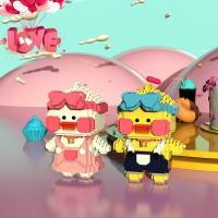 ราคา เข้ากันได้กับเลโก้อาคารบล็อกมาบนเป็ดกระดิกเป็ดมินิอนุภาคการศึกษาประกอบของเล่นสาวคู่สร้างสรรค์ของขวัญ GFH02 (27078564126)