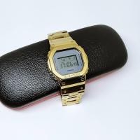 ราคา G-SHOCK รุ่น DW-5600 ทองหน้าเงิน นาฬิกาข้อมือ กันน้ำ ดีไซน์สวย มีสไตล์ ทนทาน ใช้งานได้นาน สินค้าคุณภาพ (2106667031)