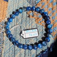 ราคา สร้อยข้อมือหินมงคล หินนำโชค หินไคยาไนต์สีน้ำเงิน (25110629761)