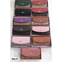 ราคา กระเป๋าสตางค์ Coach ใบยาว 2 พับ งานพรีเมี่ยม **เช็คสินค้าก่อนสั่งซื้อ** (13175345570)