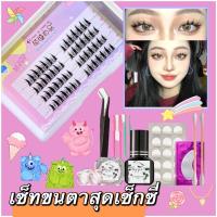 ราคา สินค้าพร้อมส่งชุดต่อขนตาถาวรด้วยตัวเอง กาวสูตรอ่อนโยนสามารถต่อเองได้เลย เซ็ทขนตาถาวร ขนตาถาวร ชุดต่อขนตาถาวร (16942032449)