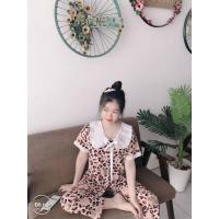 ราคา ผู้หญิง ชุดเซทไหมพรมแขนสั้นขายาว (28888770582)
