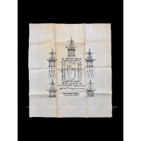 ราคา ผ้ายันต์เก่า มีอายุ | ผ้ายันต์ รอยพระพุทธบาทสี่รอย วัดพระพุทธบาทสี่รอย เชียงใหม่ | แบบพิมพ์สกรีน (29838109063)