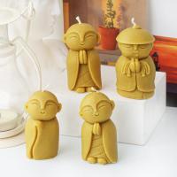 ราคา การ์ตูนน่ารักพระภิกษุสงฆ์น้อยเทียนแม่พิมพ์ DIY ปูนปลาสเตอร์ซีเมนต์เครื่องประดับแม่พิมพ์ Micro ภูมิทัศน์ตกแต่งแม่พิมพ์ cj-th-155 (43709958771)