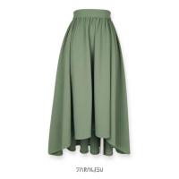 ราคา กระโปรงสีเขียวมัทฉะ (เอว 25-27") OLIVE des OLIVE มือสอง (24280718487)