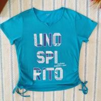 ราคา เสื้อ ellesse คอกลม สีฟ้า ไม่มีตำหนิ ไม่เป็นขุย Size: M (มือสอง) (3219450685)