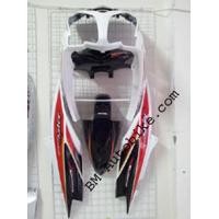 ราคา MIO 115 2 ตา ชุดสี ขาวดำ 5 ชิ้น เฟรมรถ กรอบรถ แฟริ่ง Yamaha มีโอ ZR ถ่ายจากสินค้าจริง มีเก็บเงินปลายทาง (9511341173)