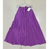 ราคา กระโปรงยาว สีม่วง AZUL by MOUSSYญี่ปุ่น (28733153245)