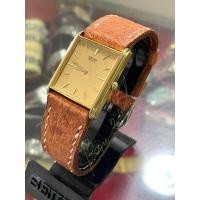 ราคา Rare Vintage Seiko Tank Watch with gold dial (29574676759)