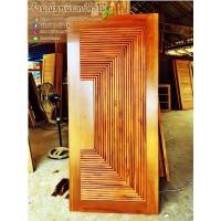 ราคา บานประตูโมเดิร์นไม้สักเก่า (4756034605)