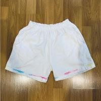 ราคา กางเกงผู้หญิงขาสั้น เอวยางยืดได้ 24-28 นิ้ว ยาว 14 นิ้ว สีขาว กระเป๋า 2 ข้าง เสื้อผ้ามือสอง (24659552997)