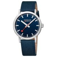ราคา (ของแท้ประกันช้อป) Mondaine CLASSIC 40 mm, Deepest Blue Watch, A660.30360.40SBD" นาฬิกาข้อมือ (20369170074)
