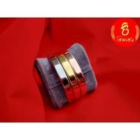 ราคา กำไลข้อมือ ชนิดสเตนเลส สีโรสโกลด์ ทอง เงิน กำไรแฟชั่น ทรงกลมเกลี้ยง ใส่เก๋ๆ มูแบบไม่มู (21215997563)