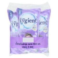 ราคา ไฮยีน ผลิตภัณฑ์ปรับผ้านุ่ม กลิ่นไวโอเล็ต ซอฟท์ ชนิดเติม 600มล. x 3 ซอง (4736455793)