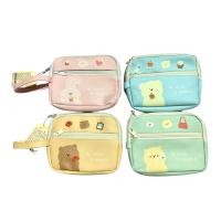 ราคา กระเป๋า สตางค์ moshi moshi ลายสัตว์ น่ารัก (24881232415)