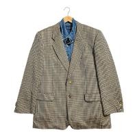 ราคา Manstar / Suit / Blazer เสื้อสูทผู้ชาย สีน้ำตาล ลายสก็อต มือสอง (42600439514)