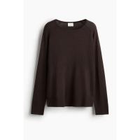 ราคา H&M(เอชแอนด์เอ็ม) เสื้อกันหนาวไหมพรมเนี๊ยบ Women Fine-knit jumper 1215703_5 (41010691203)