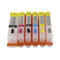 ราคา 6PCS PGI750 refillable ink cartridge compatible for canon MG6370 MG7170 MG7570 IP8770 MG6770 MG6670 pgi 750 (23565494685)