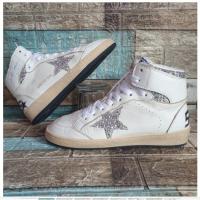 ราคา Golden Goose Deluxe Brand รองเท้าผ้าใบทรงสูง Sky Star (42552699706)