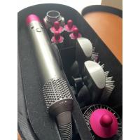 ราคา ไดร์เป่าผม ไดสัน Dyson Airwrap Hair Styling Complete (1300 W, Nickel/Fuchsia) (10797696275)