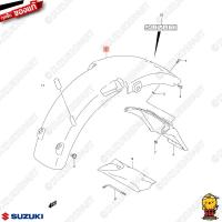 ราคา บังโคลนหลัง FENDER, REAR แท้ Suzuki VanVan 125 (40708062079)