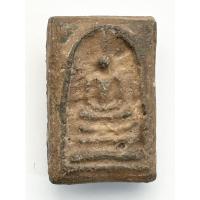 ราคา พระสมเด็จวังหน้า หลังครุฑ เนื้อดินประดับพลอย - 00183 (20279480067)