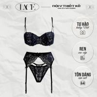 ราคา [ข้อเสนอจํานวนจํากัด] LACE PUPPE Designer LACE Lingerie Set with High Quality Foam Underwire to Embellish All Sizes (29354439230)