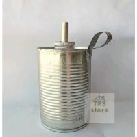 ราคา ตะเกียงน้ำมันกระป๋องนม ตะเกียบกระป๋องนม ตะเกียงน้ำมันก๊าดแบบโบราณ โคมแก๊ส โกมไฟ งานทำมือ เชื่อมบัดกรี พร้อมไส้ (21780478484)