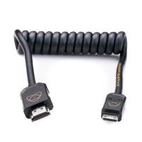 ราคา Atomos AtomFLEX HDMI (Type-A) Male to Mini-HDMI Male Coiled Cable (12 to 24″) 30 CM – 60 CM ศูนย์ไทย (7247450568)