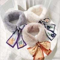 ราคา [พร้อมส่ง] ผ้าพันคอเฟอร์ กันหนาว ขนนุ่ม SetD(TI)❤️‍☃️ (5507070797)