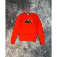 ราคา Crewneck Lacoste Big Logo สีส้ม (26765535773)