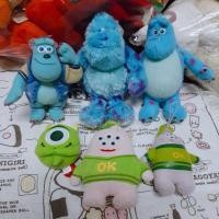 ราคา ตุ๊กตา พวงกุญแจไมค์ ซัลลี่ Mike Sulley: Monster University มือสอง (21229610582)