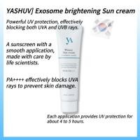 ราคา [YASHUV] Exosome brightening Sun cream / After Dermatology Sun Care SPF50+ PA++++ / 35ml / ไวท์เทนนิ่ง (28731558631)