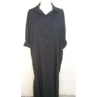 ราคา ชุดกระโปรงสีดำมือสอง อก44 ยาว44.5 เสื้อมือสองสาวอวบ เดรสสีดำ (3484179882)