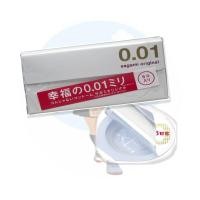 ราคา Sagami Original 0.01 ไซส์ 52(ทางร้านจะไม่ระบุชื่อสินค้าหน้ากล่องพัสดุ) (27076468177)